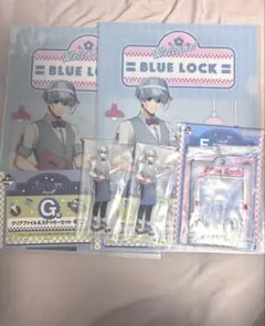 一番くじ ブルーロック 氷織羊 クリアファイル アクスタ パスケース