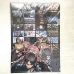 ローソン 進撃の巨人 クリアファイル - メルカリ