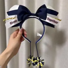 ディズニーカチューシャ Cheer Together ポンポン付き　チア