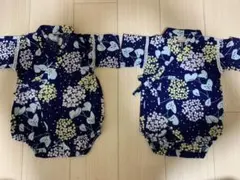 甚平 ロンパース 70 80 サイズ　petit main