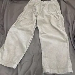 アースミュージックアンドエコロジー　カジュアル　パンツ　コーデュロイ　ベージュ