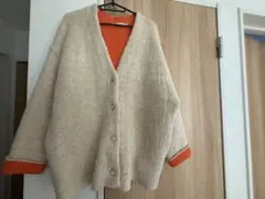 AMERICAN HOLIC カーディガン ベージュ オレンジ
