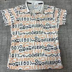 le coq sportif 文字プリント ポロシャツ Lサイズ