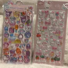 サンリオ ハローキティ サンリオ シール 2シートセット ボンボンドロップシール