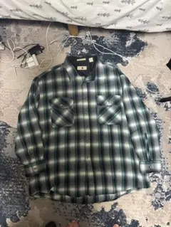 ノーブランド ネルシャツ チェック