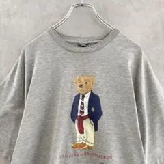 90s POLO RALPH LAUREN ラルフローレンベアーTシャツ L
