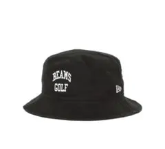 NEW ERA × BEAMS GOLF / 別注 バケット ハットBLACK