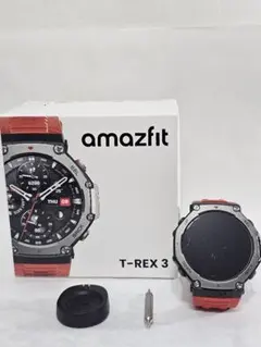 amazfit T-Rex 3 レッド 本体