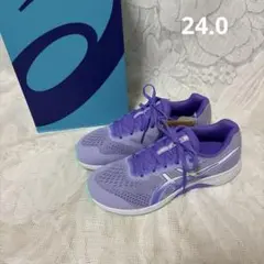 asicsレーザービームスニーカー24.0