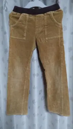 ミキハウス 長ズボン コーディロイ 120 ベージュ キッズ 子供服 秋冬