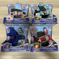 新品未使用未開封 パウパトロール ステルスジェットビークル 4台まとめ売り