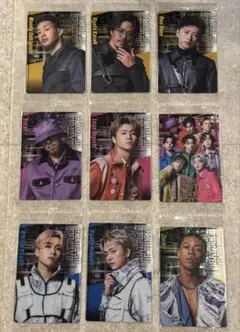 BATTLE OF TOKYOウエハースカード9枚セット 新品未開封