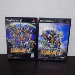 【PS2】　2枚セット　第2次　/　第3次スーパーロボット対戦α　ソフト