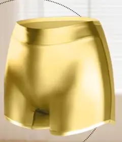 G*N様 魅惑の高級サテン生地シリーズ ゴールド ボクサーパンツ 合成絹素材