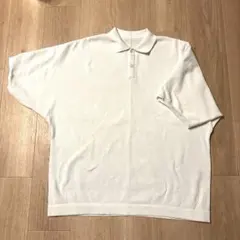 MUJILabo ニットポロシャツ Lのサムネイル