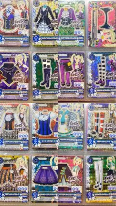 アイカツカード　初期　藤堂ユリカ　ノーマル&レア　セット売り