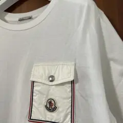Moncler ポケット付き Tシャツ ホワイト