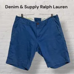 ラルフローレン Denim&Supply チノショーツ 33 ブルーL相当古着のサムネイル