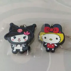たまごっちユニ＆サンリオキャラクターズ ラバーキーホルダー 2点セットのサムネイル