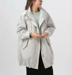 美品　BAYFLOW 2WAYミドル マウンテンパーカー