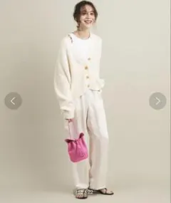 BEAUTY&YOUTH カーディガン ホワイト