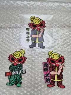 ヒスミニ・カプラ・ステッカー 3枚セット