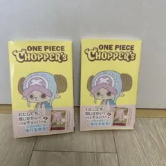 ONE PIECE CHOPPER's 1 プロモカード付 ×2冊 シュリンク付 - メルカリ