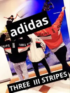 adidas THREE STRIPES ジャンパー オレンジ