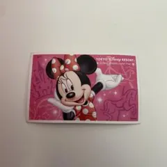 ディズニーチケット(使用済み) ミニーマウス ミニーちゃん ラスト1枚 美品のサムネイル