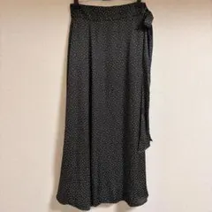 【美品】Mila Owen ドット柄 フレアスカート