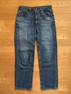 GU JEANS ストレートデニムパンツ インディゴ