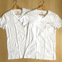 【新品】ディーゼル Tシャツ ホワイト2枚セット Sサイズ