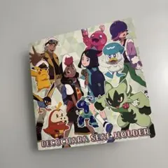 2024 GW限定　ポケモンパン　デコキャラシールホルダー　28枚　シール付き