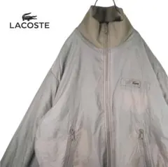 【古着】ラコステ ワンポイント 刺繍ロゴ リバーシブル ナイロンジャケット
