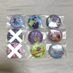 ディズニー　刺繍缶バッジ