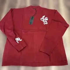 新品タグ付　マルボンMalbon Golf WIND AND SEA ニット Mのサムネイル