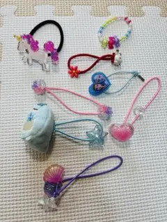 子ども　ヘアゴム　まとめ売り　(中古)