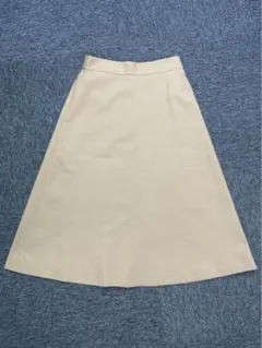 F5-7 DRESSTERIOR ひざ丈スカート ベージュ サイズ38のサムネイル