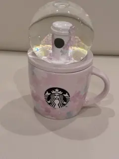 SAKURA 2020 スターバックス スノーグローブ ＆ マグ 89ml