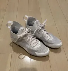 アンダーアーマー アメフト ラクロスシューズ 25cm スパイク 白