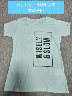I-GRAPHICS ミントグリーン Tシャツ 140 女の子用 マックハウスのサムネイル