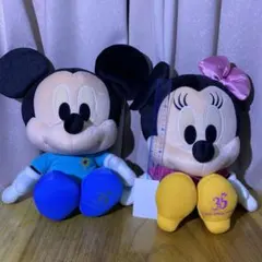 ミッキー&ミニーぬいぐるみ　35周年　ジャングルカーニバル　匿名発送
