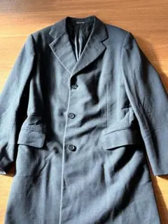 PAL ZILERI ダークブルー チェスターコート