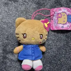 サンリオ ギャル3 Y2K 日焼けキティ マスコット 茶色