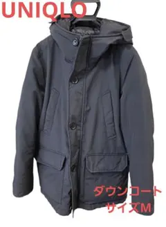 UNIQLO ダウンコート サイズM ネイビー