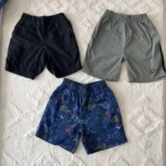 キッズズボン★ハーフパンツ★110センチ2着、120センチ1着、３枚セット