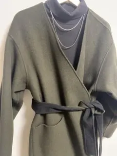 【HARE】HAL07022TR リバーシブル ノーカラーコート