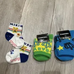 BABYDOLL 靴下　ミキハウス靴下　3点セット　未使用