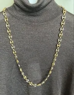 た*美様 ゴールド色 ・シルバー色リンクチェーン ネックレス