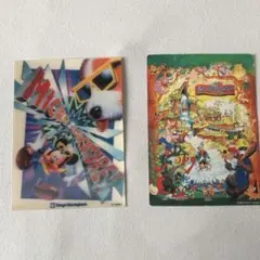 ディズニーランド・シー 3Dポストカード　レトロ スプラッシュマウンテン